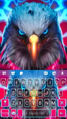 Angry Eagle Theme android App screenshot 0